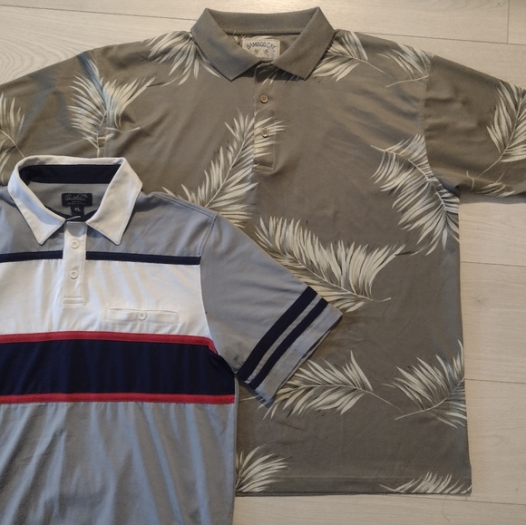 2 Vintage BAMBOO CAY & U.S. POLO ASSN. Men's Shirt SET!! - Picture 4 of 9